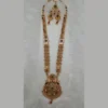 The Meenakari Gold-Plated Long Necklace Set Design 2
